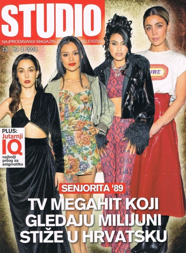STUDIO (Croatia) magazine side cover Issue 991 13 April 2024