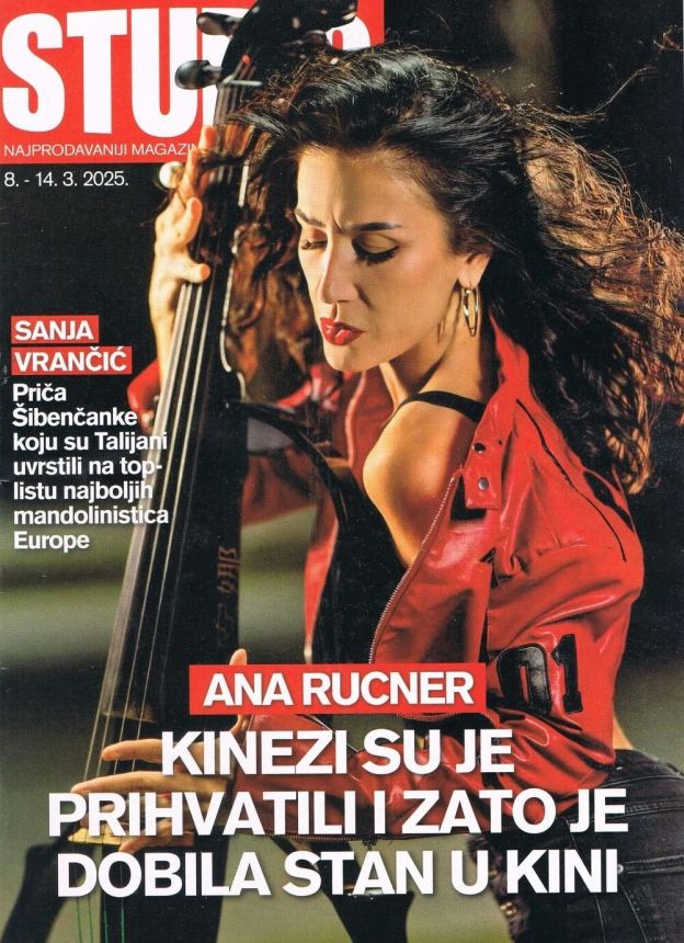 STUDIO (Croatia) magazine side cover Issue 1038 8 March 2025