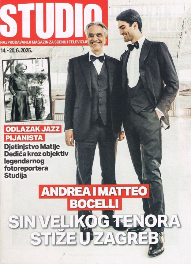STUDIO (Croatia) magazine side cover Issue 1052 14 June 2025