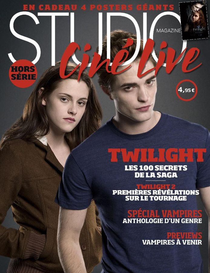 STUDIO CINE LIVE magazine side cover  Special # 1 April 2009