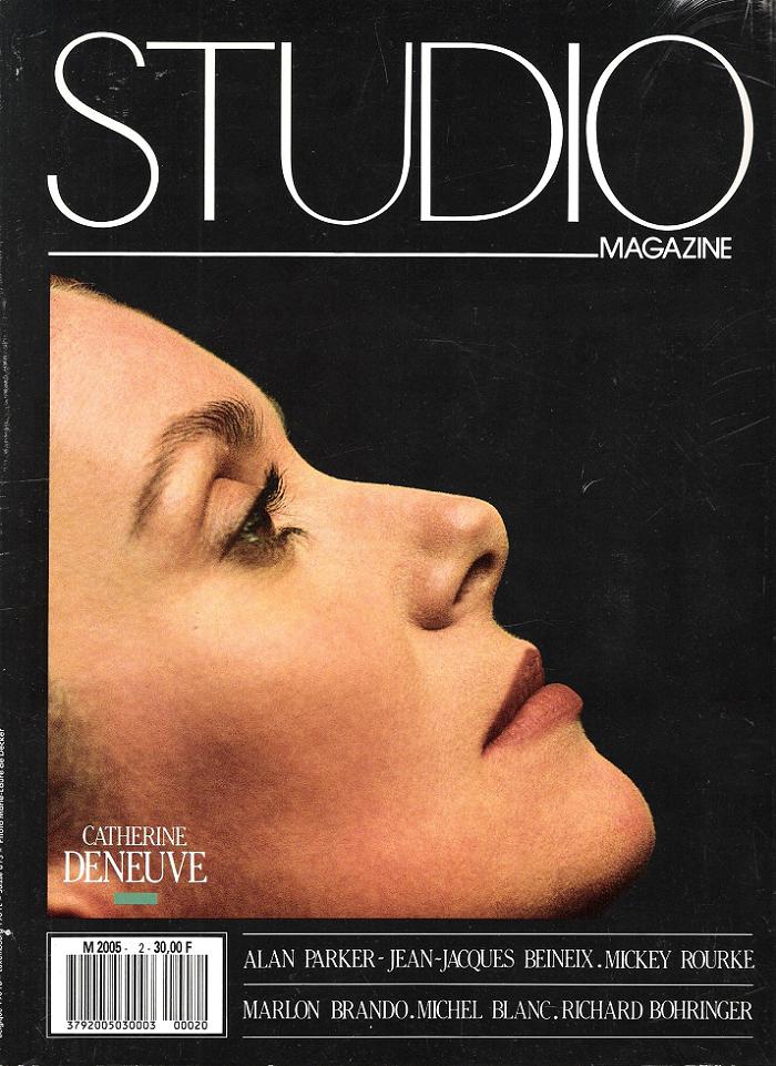 STUDIO magazine side cover Issue 2 April 1987