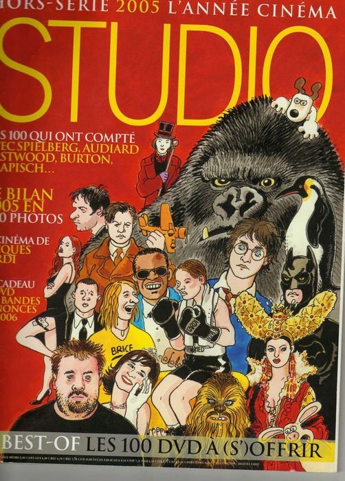 STUDIO magazine side cover  Special # 17  2005