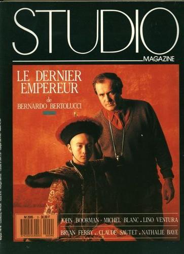 STUDIO magazine side cover Issue 9 December 1987