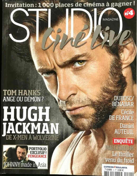STUDIO CINE LIVE magazine side cover Issue 4 May 2009