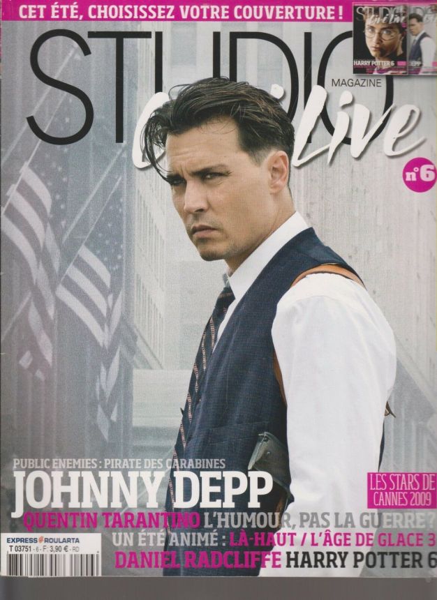 STUDIO CINE LIVE magazine side cover Issue 6 July/August 2009