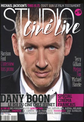 STUDIO CINE LIVE magazine side cover Issue 9 November 2009
