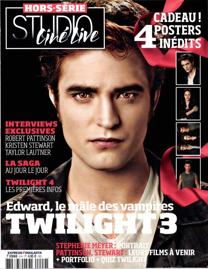 STUDIO CINE LIVE magazine side cover  Special # 9 July 2010