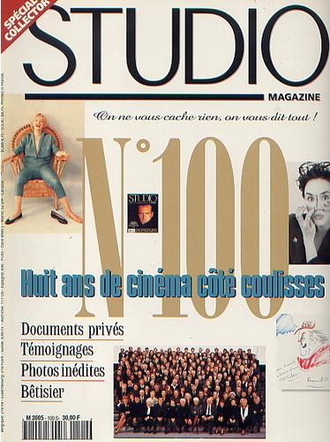 STUDIO magazine side cover Issue 100 June 1995