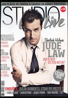 STUDIO CINE LIVE magazine side cover Issue 12 February 2010