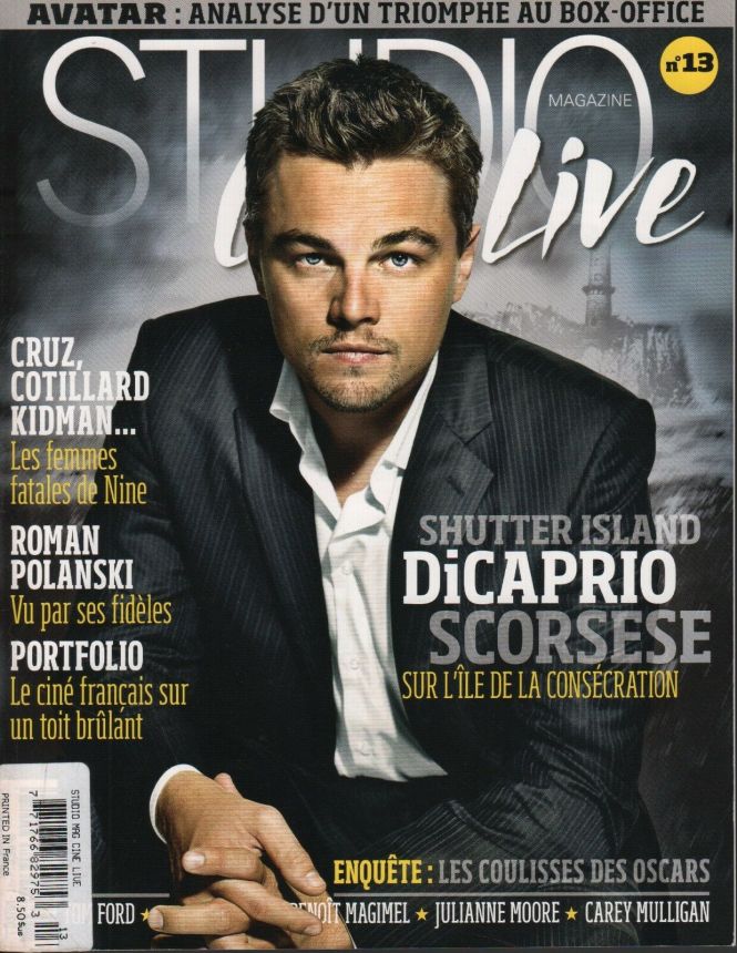 STUDIO CINE LIVE magazine side cover Issue 13 March 2010