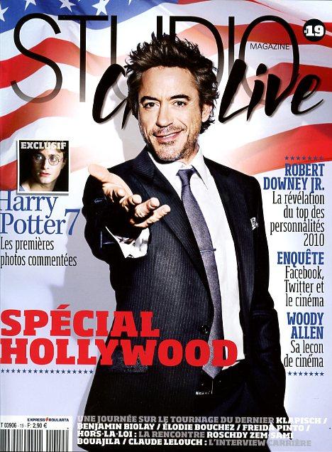 STUDIO CINE LIVE magazine side cover Issue 19 September 2010