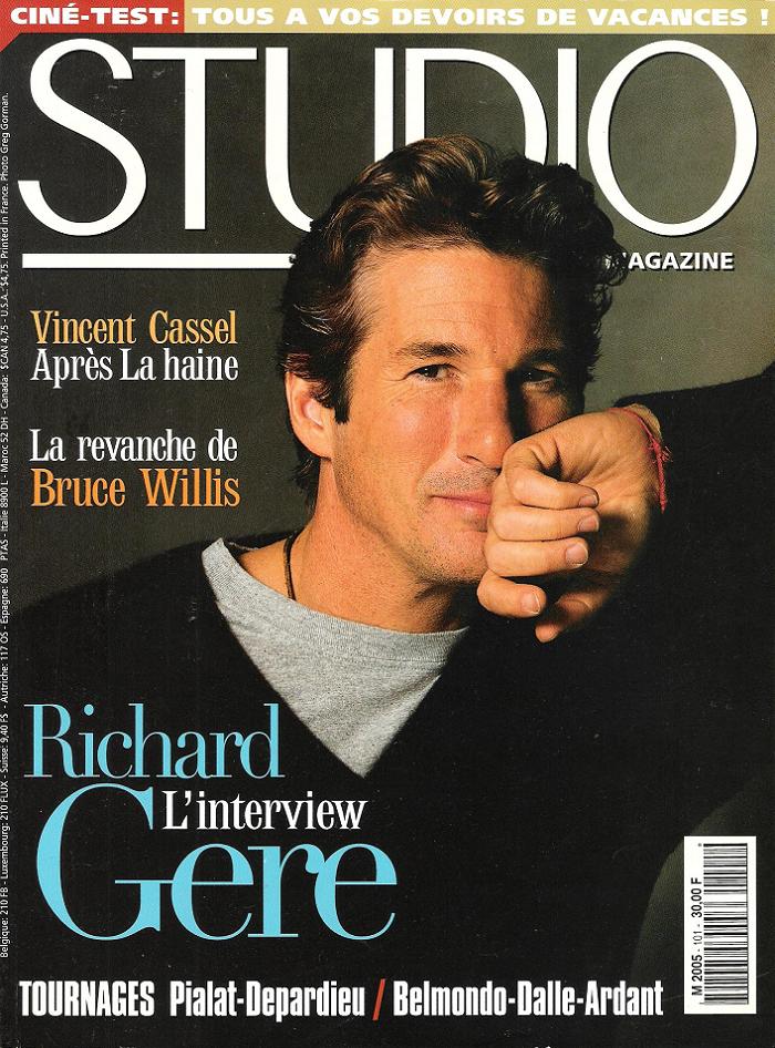 STUDIO magazine side cover Issue 101 July/August 1995