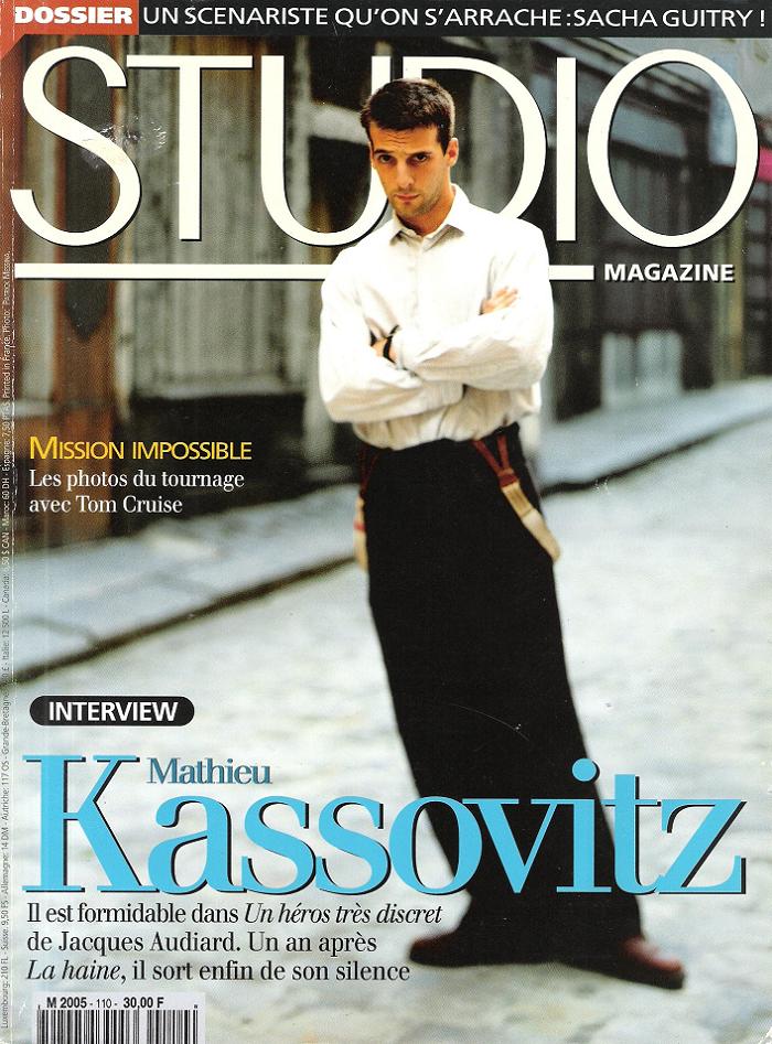 STUDIO magazine side cover Issue 110 May 1996
