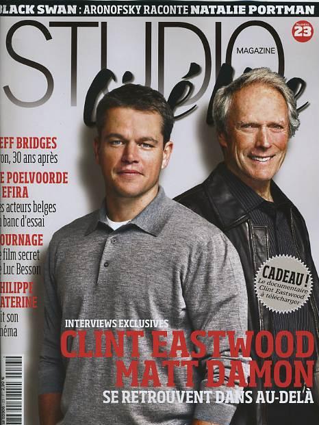 STUDIO CINE LIVE magazine side cover Issue 23 January 2011