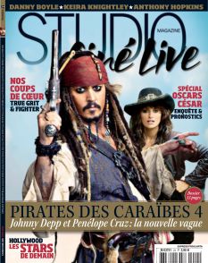 STUDIO CINE LIVE magazine side cover Issue 24 February 2011