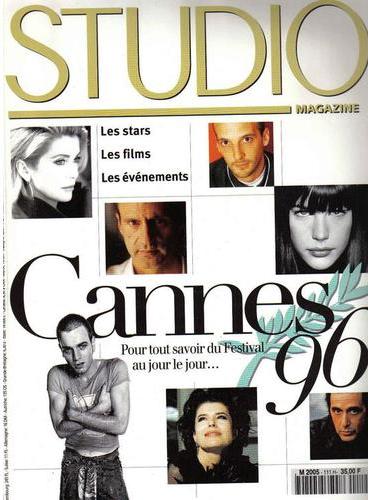 STUDIO magazine side cover Issue 111 May 1996
