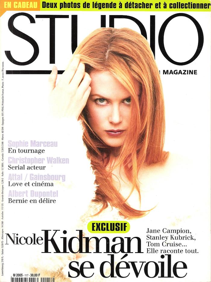 STUDIO magazine side cover Issue 117 December 1996