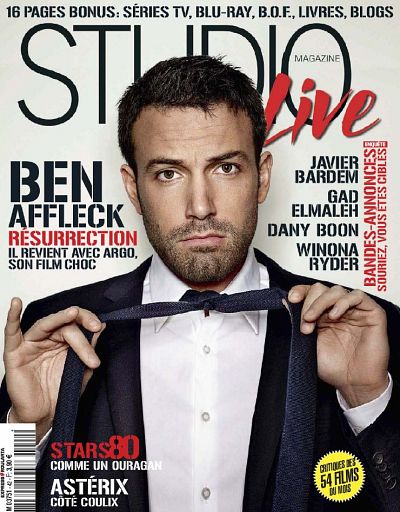 STUDIO CINE LIVE magazine side cover Issue 42 November 2012