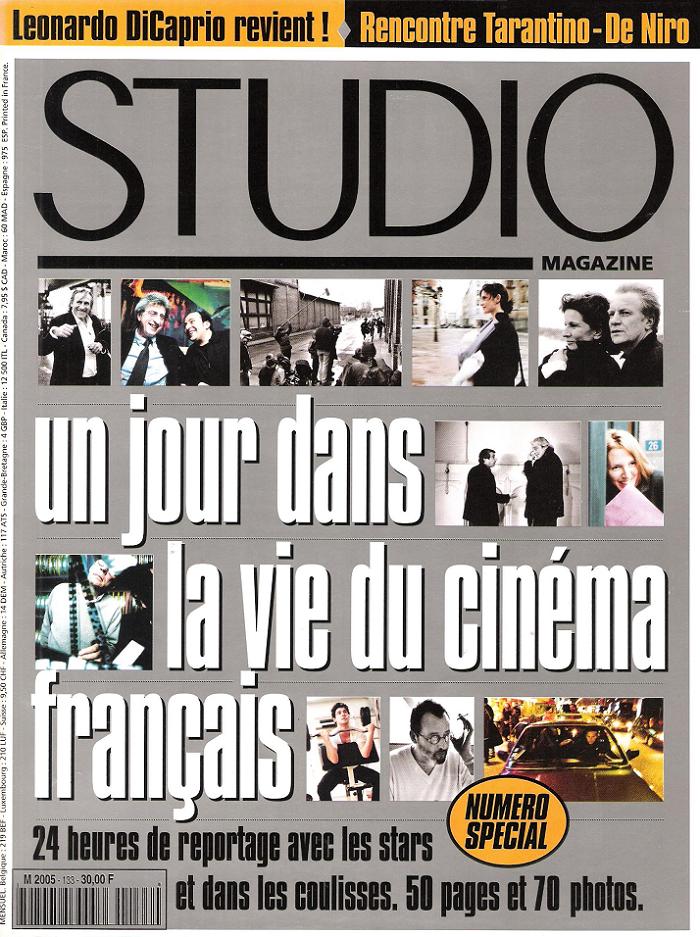STUDIO magazine side cover Issue 133 April 1998
