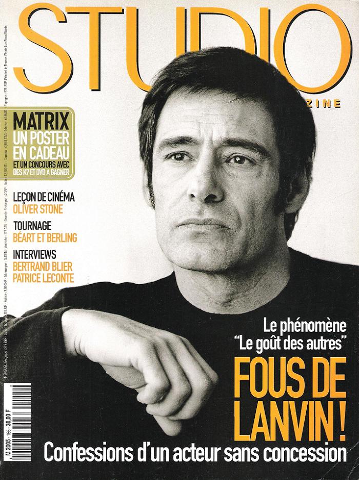 STUDIO magazine side cover Issue 155 April 2000