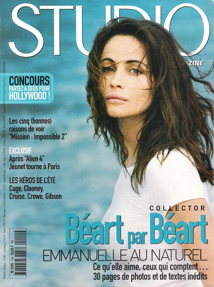 STUDIO magazine side cover Issue 158 July/August 2000
