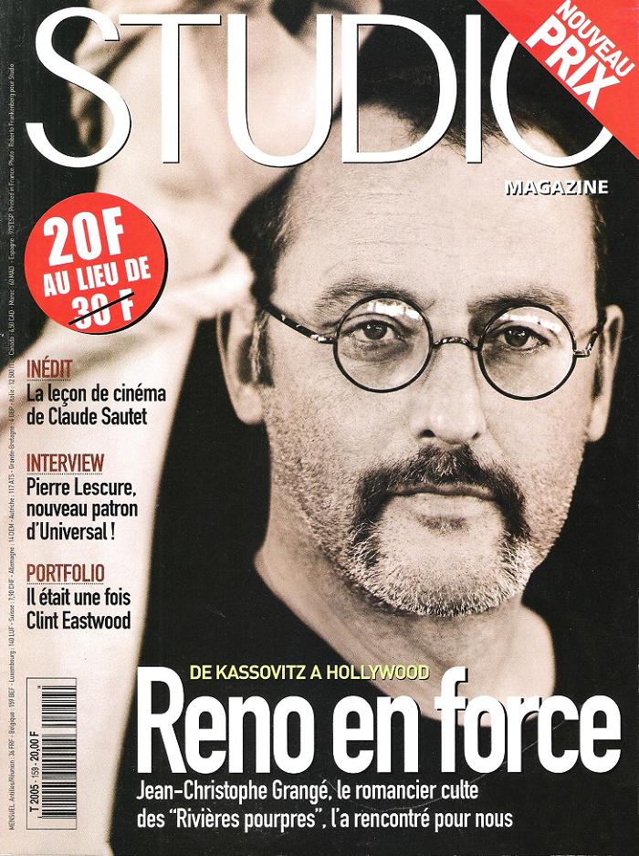 STUDIO magazine side cover Issue 159 September 2000