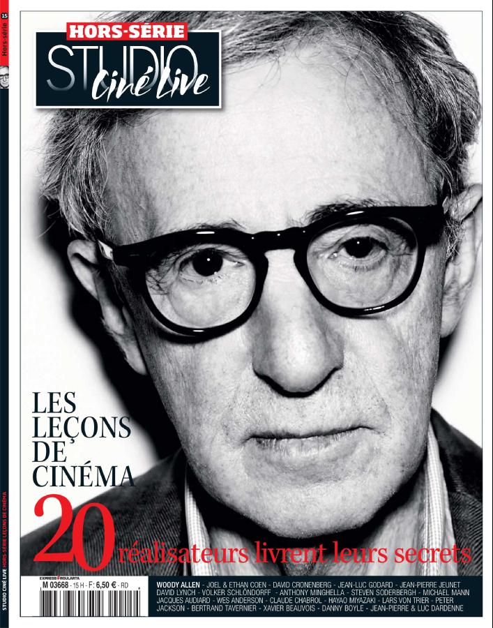 STUDIO CINE LIVE magazine side cover  Special # 15 October 2011