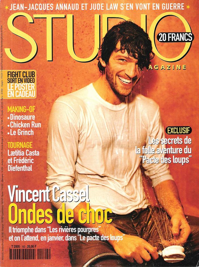 STUDIO magazine side cover Issue 162 December 2000