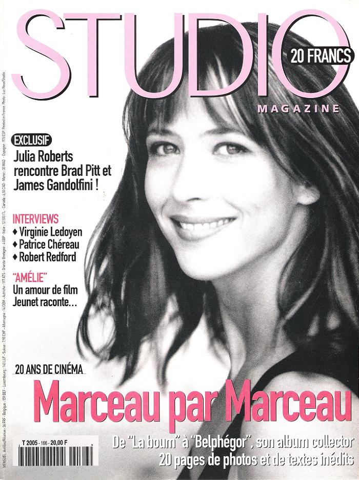 STUDIO magazine side cover Issue 166 April 2001