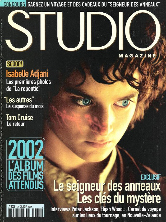 STUDIO magazine side cover Issue 174 January 2002