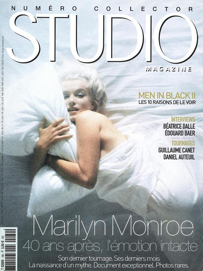 STUDIO magazine side cover Issue 180 July/August 2002