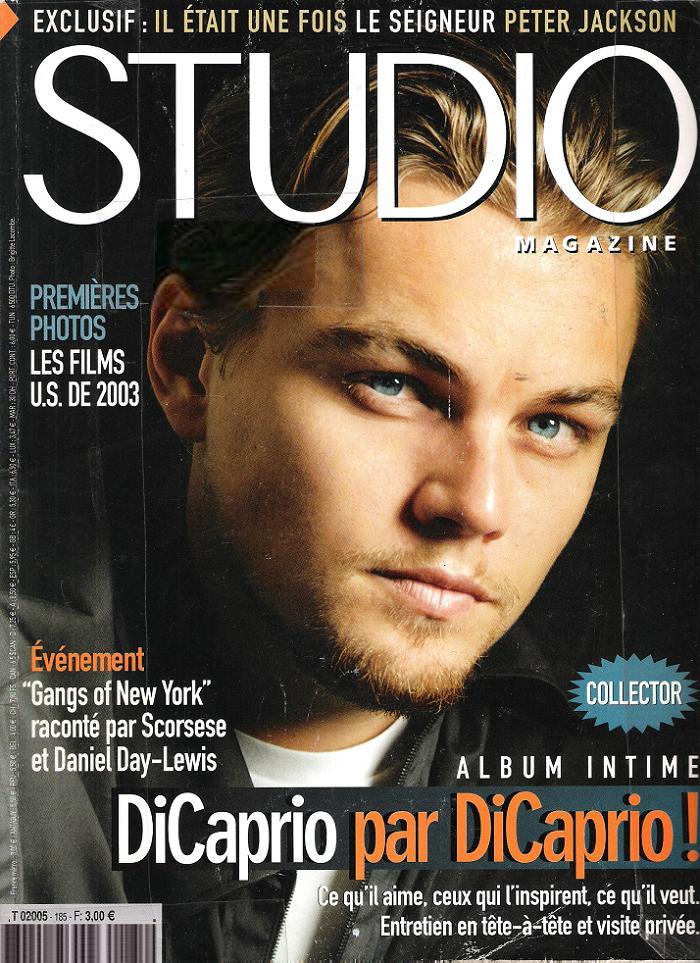 STUDIO magazine side cover Issue 185 January 2003