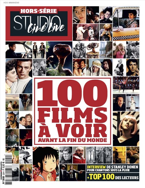 STUDIO CINE LIVE magazine side cover  Special # 20 September 2012