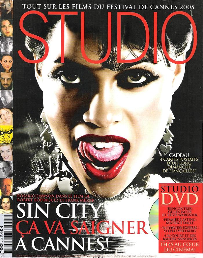 STUDIO magazine side cover Issue 212 May 2005