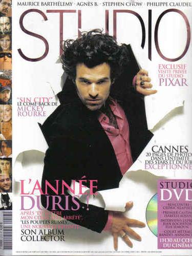 STUDIO magazine side cover Issue 213 June 2005