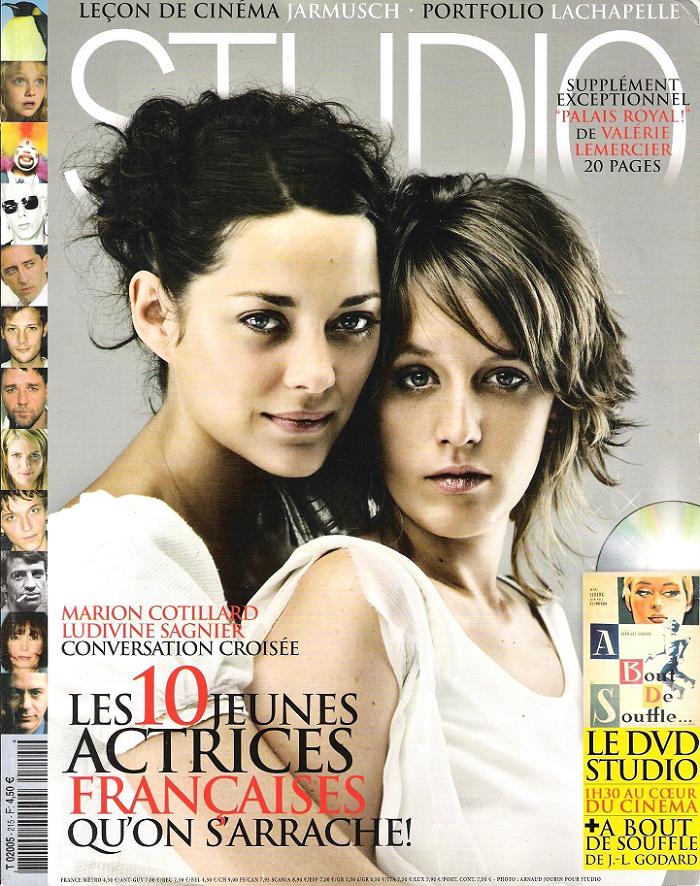 STUDIO magazine side cover Issue 215 September 2005