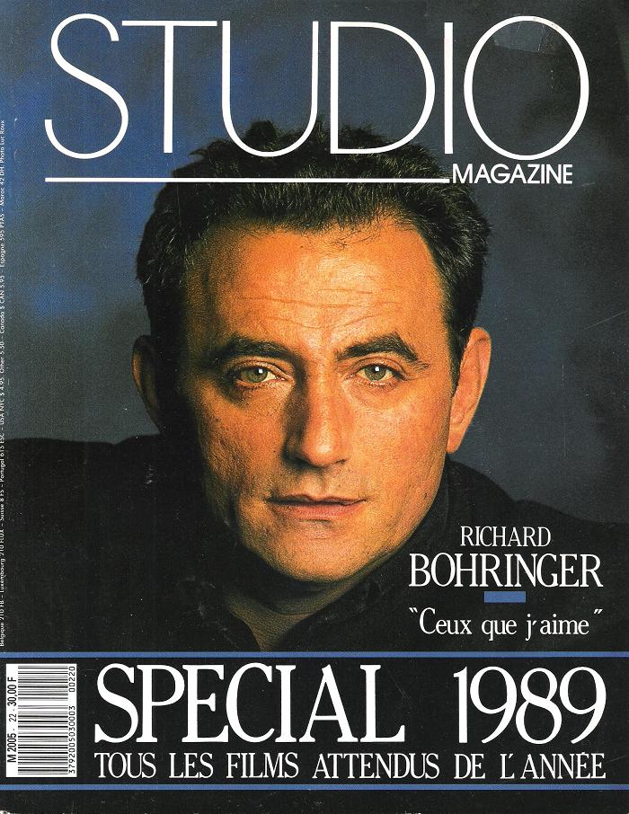 STUDIO magazine side cover Issue 22 January 1989