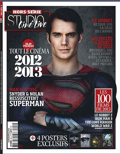 STUDIO CINE LIVE magazine side cover  Special # 22 December 2012