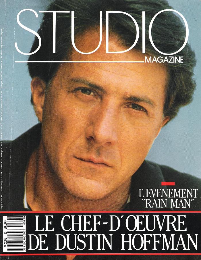 STUDIO magazine side cover Issue 23 February 1989