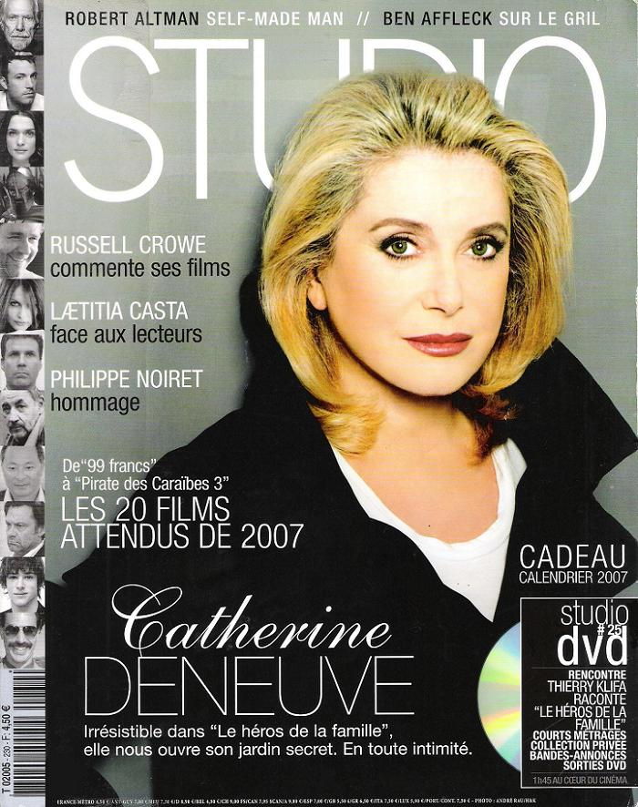STUDIO magazine side cover Issue 230 January 2007