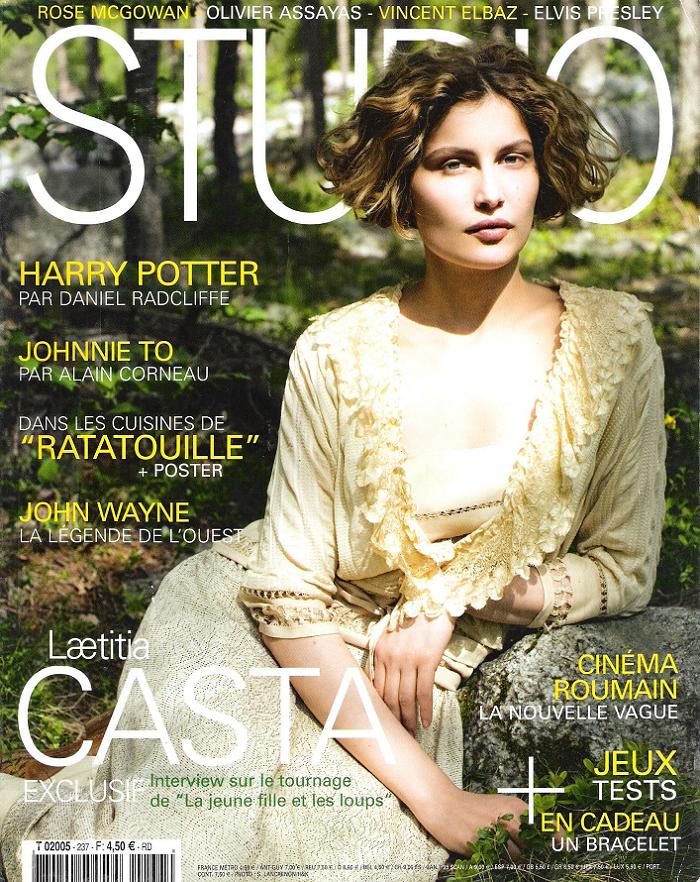 STUDIO magazine side cover Issue 237 August 2007