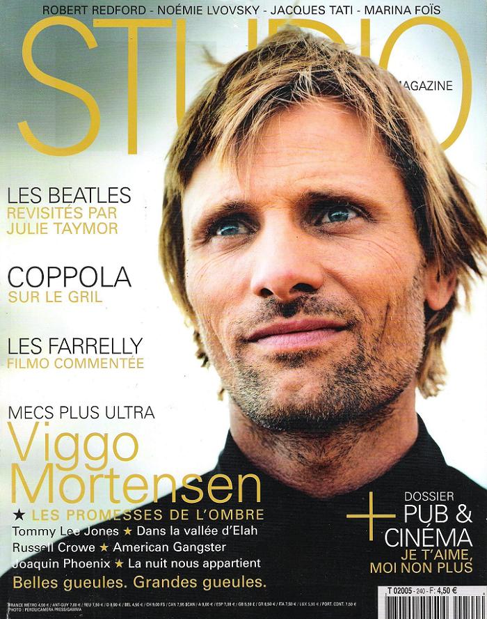 STUDIO magazine side cover Issue 240 November 2007