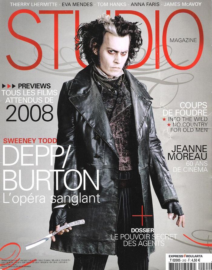 STUDIO magazine side cover Issue 242 January 2008
