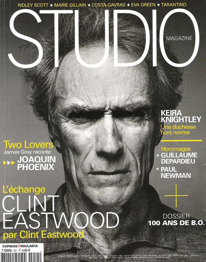 STUDIO magazine side cover Issue 251 November 2008