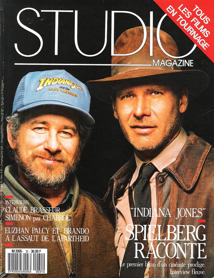 STUDIO magazine cover Issue 31 October 1989