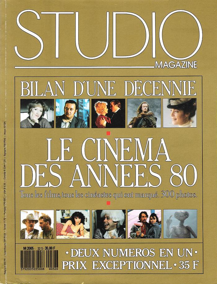 STUDIO magazine cover Issue 32 November 1989