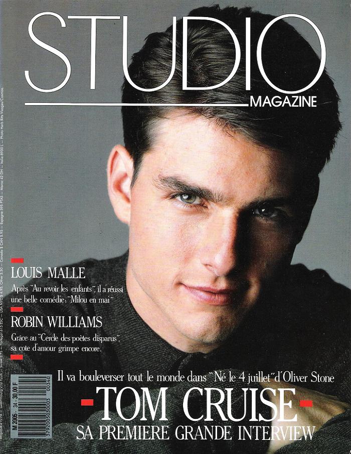 STUDIO magazine side cover Issue 34 January/February 1990