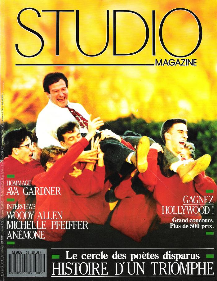 STUDIO magazine cover Issue 35 March 1990