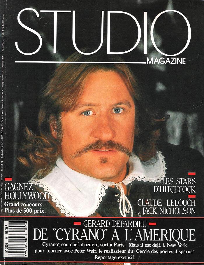 STUDIO magazine side cover Issue 36 April 1990