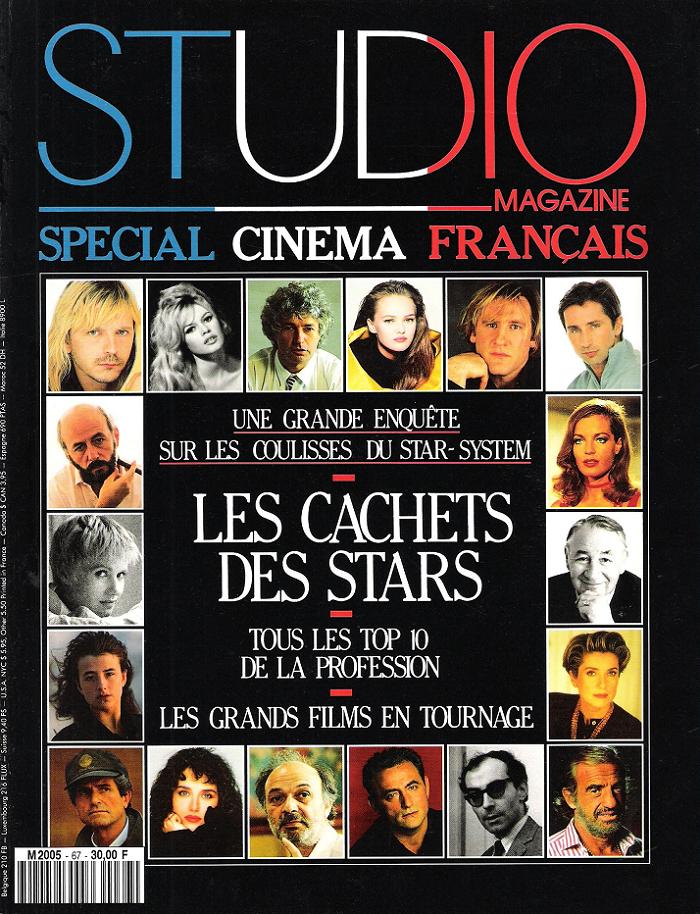 STUDIO magazine side cover Issue 67 November 1992